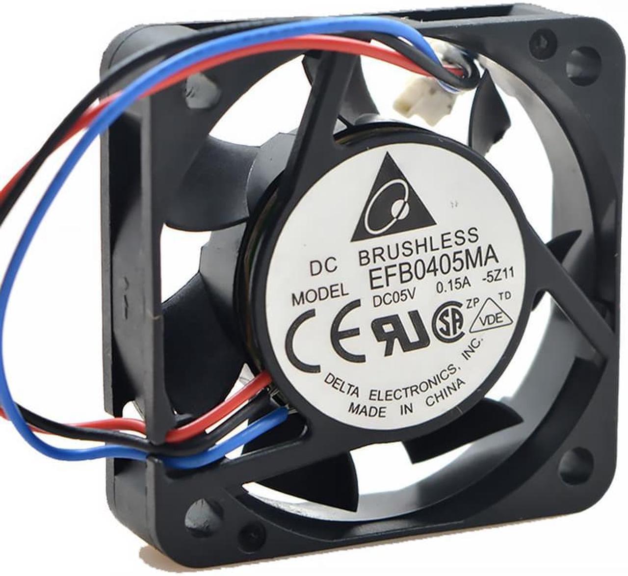 DELTA EFB0405MA 5V 0.15A 4CM 4010 cooling fan 40x40x10mm