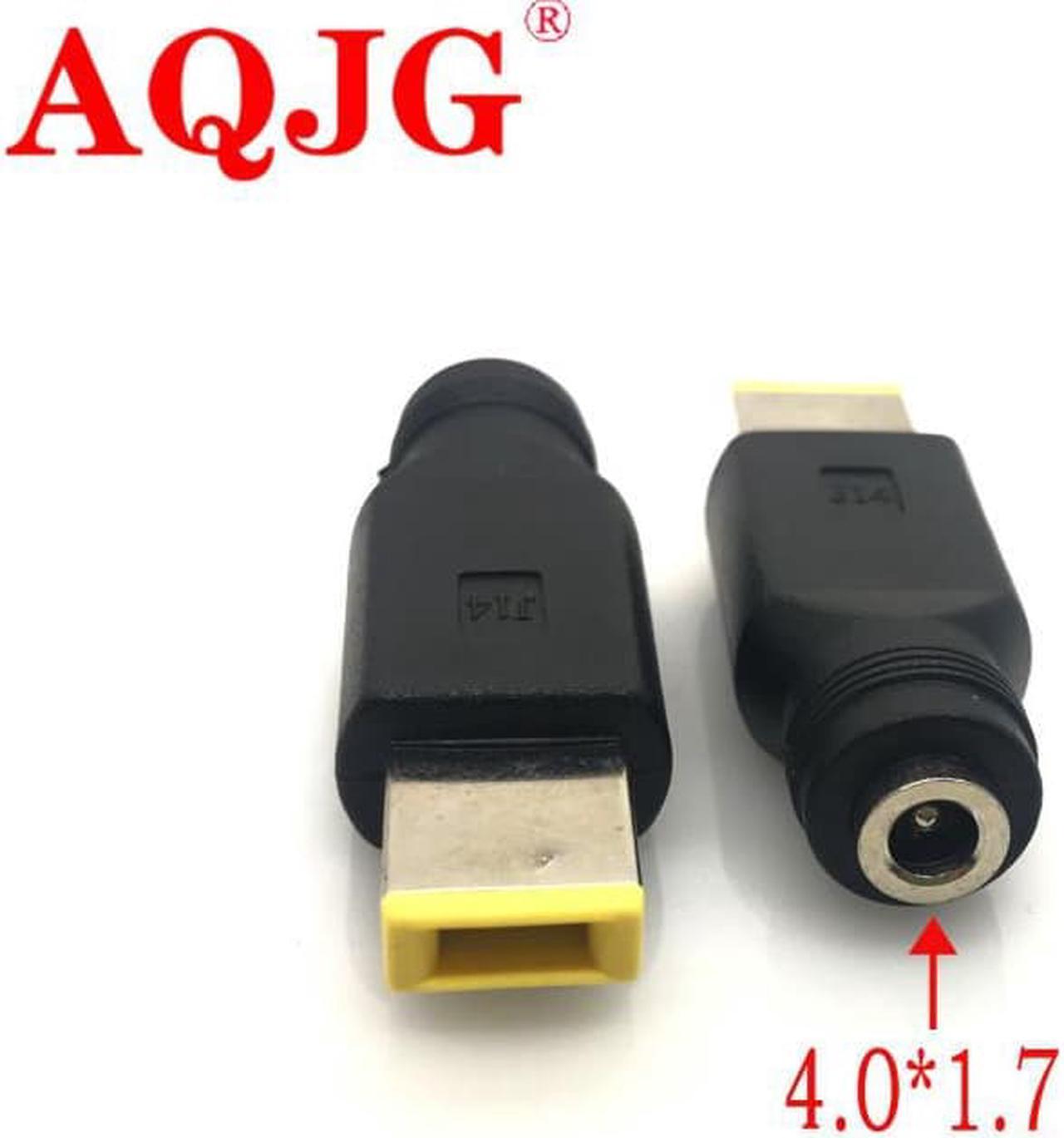 DC to YOGA Connector DC 4.0 / 1.7 mm Female to Square Mlae  For Lenovo For IdeaPad Dc Plugs 4.0*1.7mm