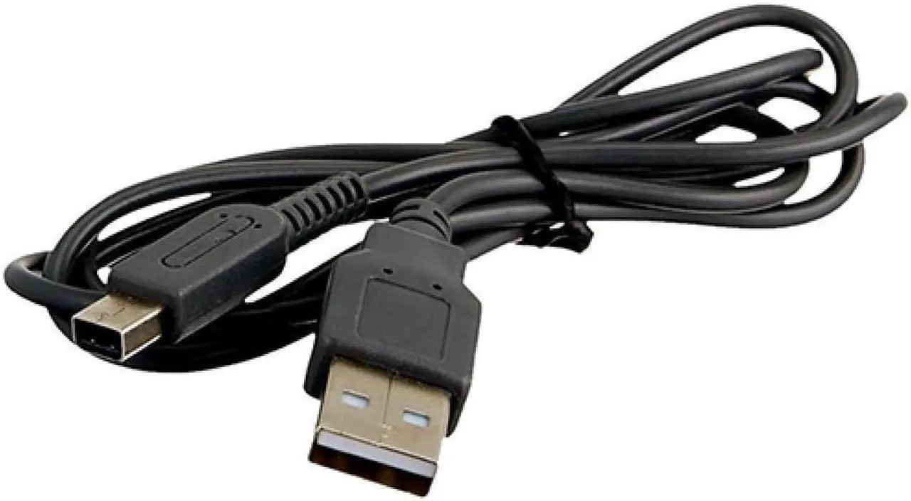 Alt view image 2 of 3 - 1M Playing Games USB Power Charger Data Cable Cord Data cable USB charging cable Accessories for Nintendo 3DS/DSI/DSXL