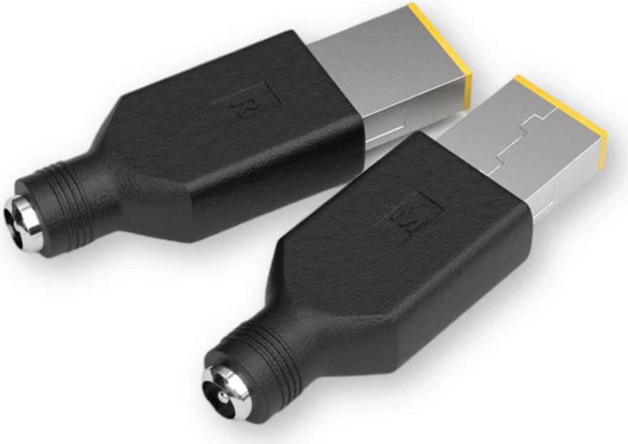Alt view image 3 of 3 - DC Power Adapter Converter 5.5x2.1mm Female to Square Plug Connector for Lenovo Laptop Notebook PC for ThinkPad Ultrabook X230S