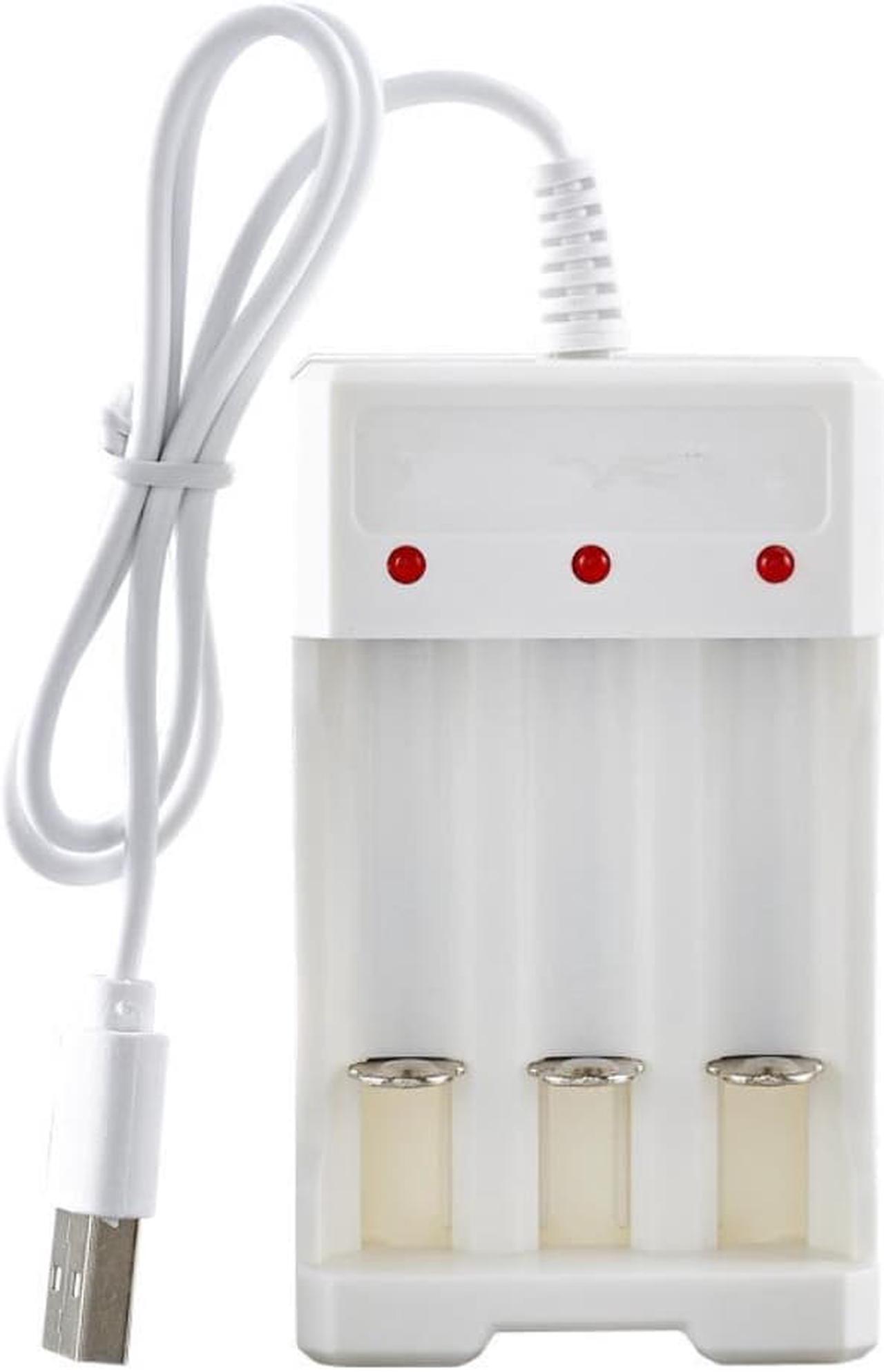 Main image of Universal USB Output 3  Slots Charger Adapter For AA / AAA Rechargeable Quick Charge Charging Tools