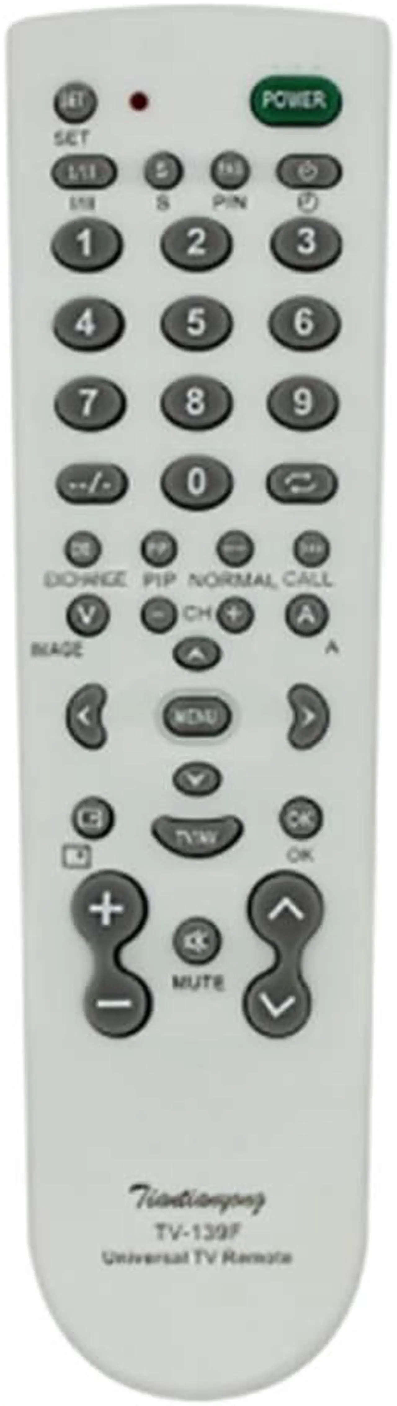 Main image of Universal TV Remote Control Smart Remote Controller for Television TV-139F Multi-functional TV 139F High Quality