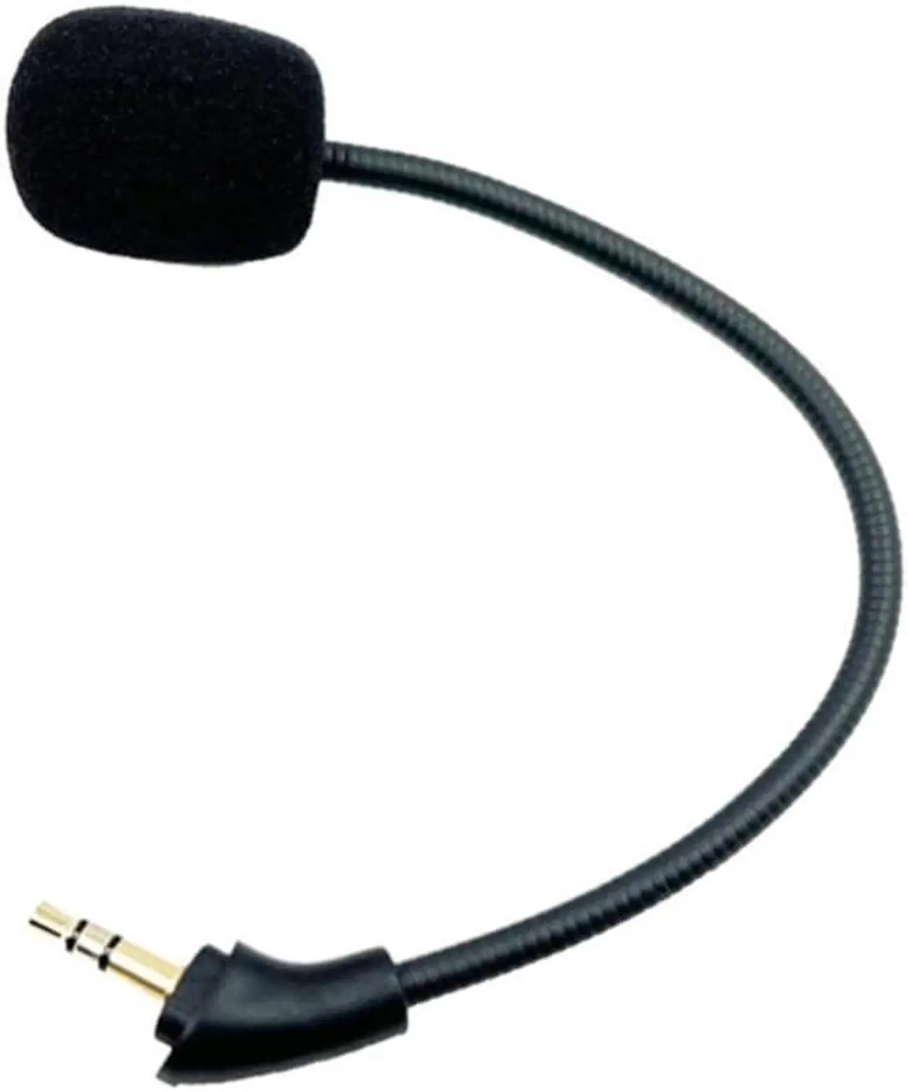 Main image of Game Mic Replacement for Hyper X Cloud MIX Wireless Gaming Headset, 3.5mm Microphone Boom with Foam Cover