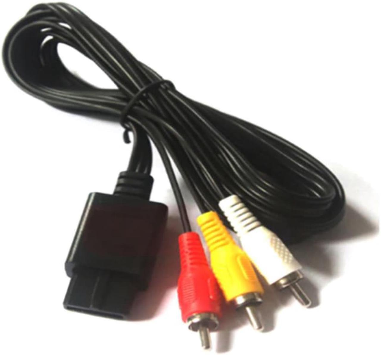 Alt view image 3 of 3 - 1.8M for Nintendo 64 Audio TV Video Cord AV Cable to RCA for Super Nintendo GameCube N64 SNES Game Cube Accessory