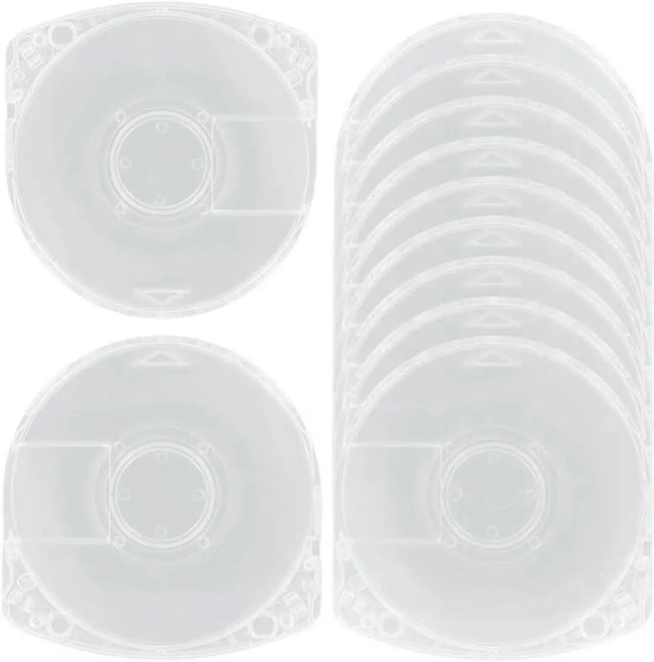 Main image of 10Pcs Game Disc Storage Shell Case Cover PSP UMD Protective Box Replacement Clear UMD Disc Case Shell for Sony PSP1000/2000/3000