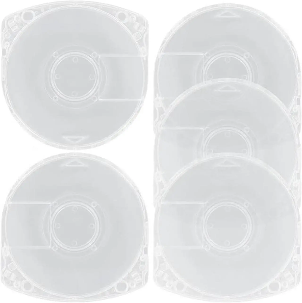 Alt view image 2 of 3 - 10Pcs Game Disc Storage Shell Case Cover PSP UMD Protective Box Replacement Clear UMD Disc Case Shell for Sony PSP1000/2000/3000
