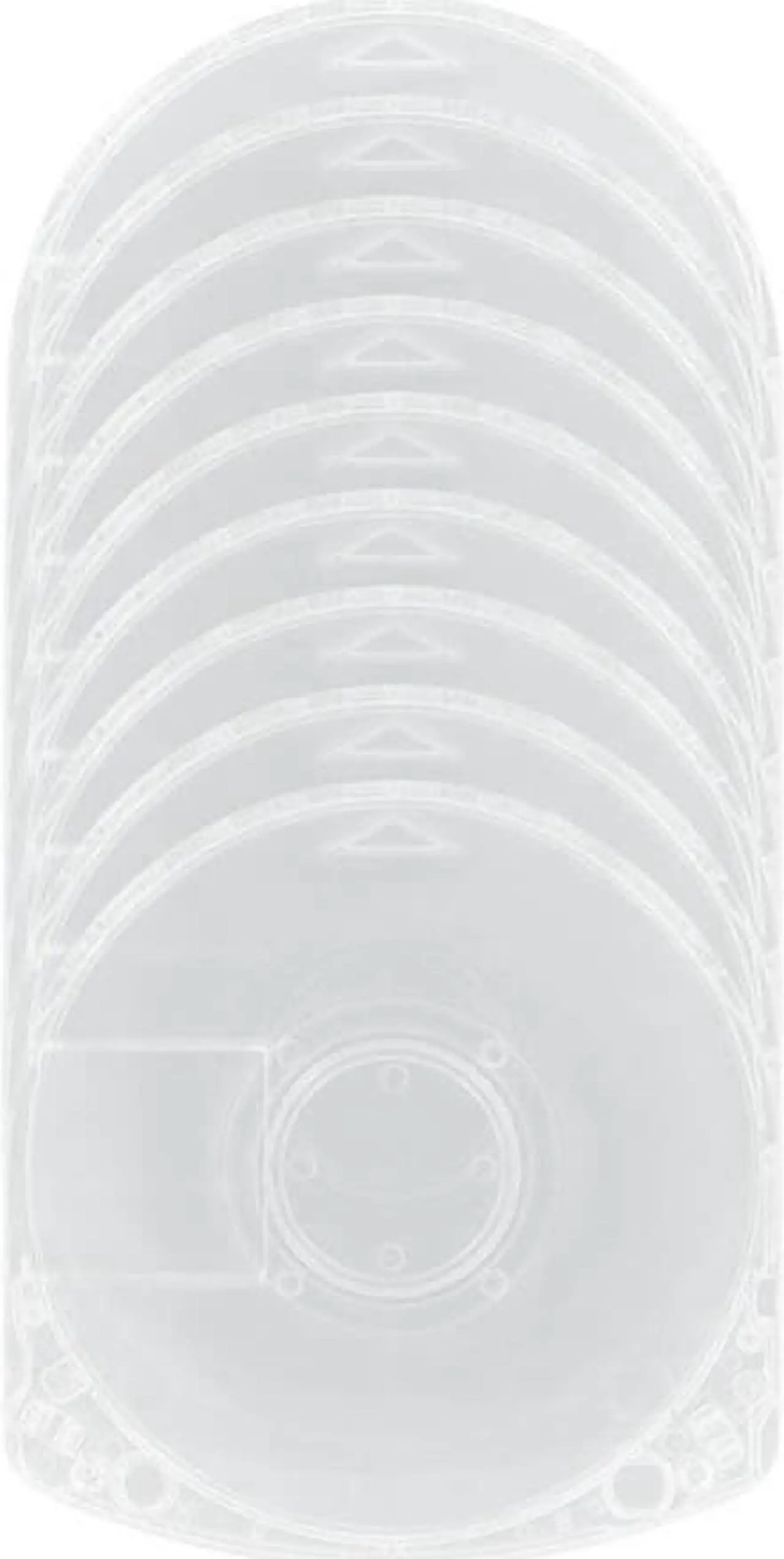 Alt view image 3 of 3 - 10Pcs Game Disc Storage Shell Case Cover PSP UMD Protective Box Replacement Clear UMD Disc Case Shell for Sony PSP1000/2000/3000