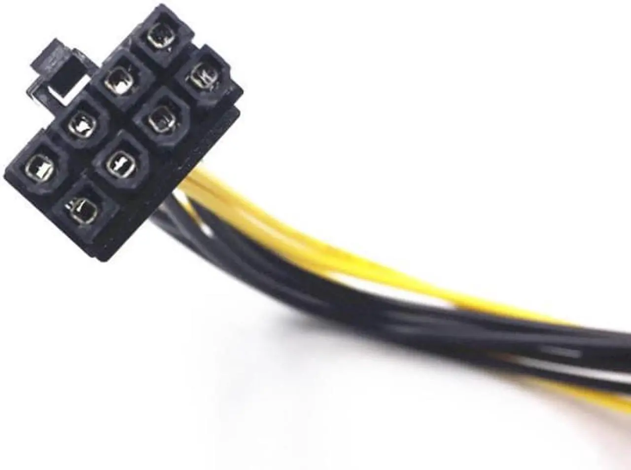 Alt view image 3 of 3 - 18cm 8Pin To Dual 4Pin Video Card Power Cord Y Shape 8 Pin PCI Express To Dual 4 Pin Molex Graphics Card Power Cable #280903