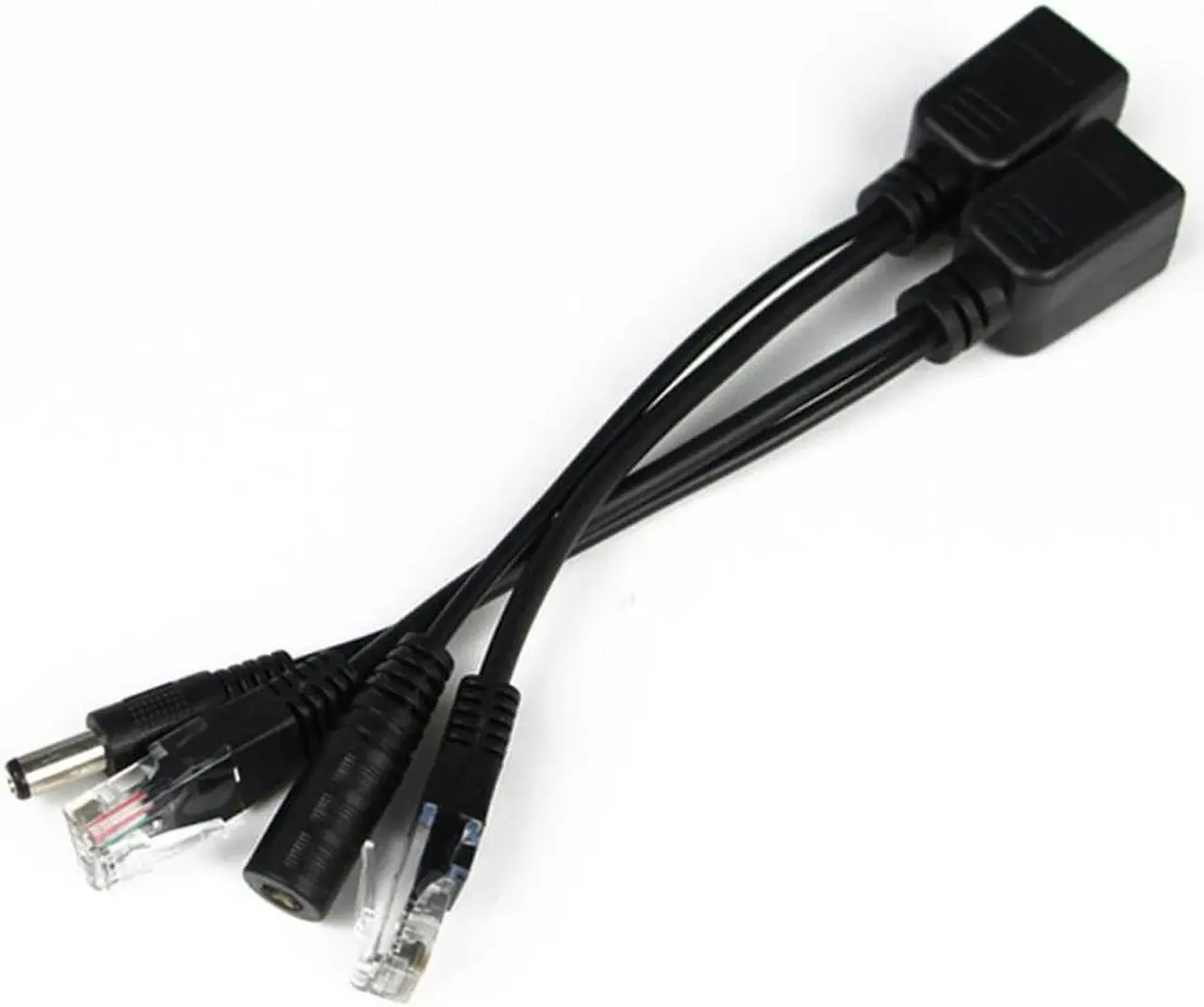 Alt view image 2 of 3 - Hot POE Cable Passive Power Over Ethernet Adapter Cable POE Splitter Injector Power Supply Module 12-48v For IP Camera