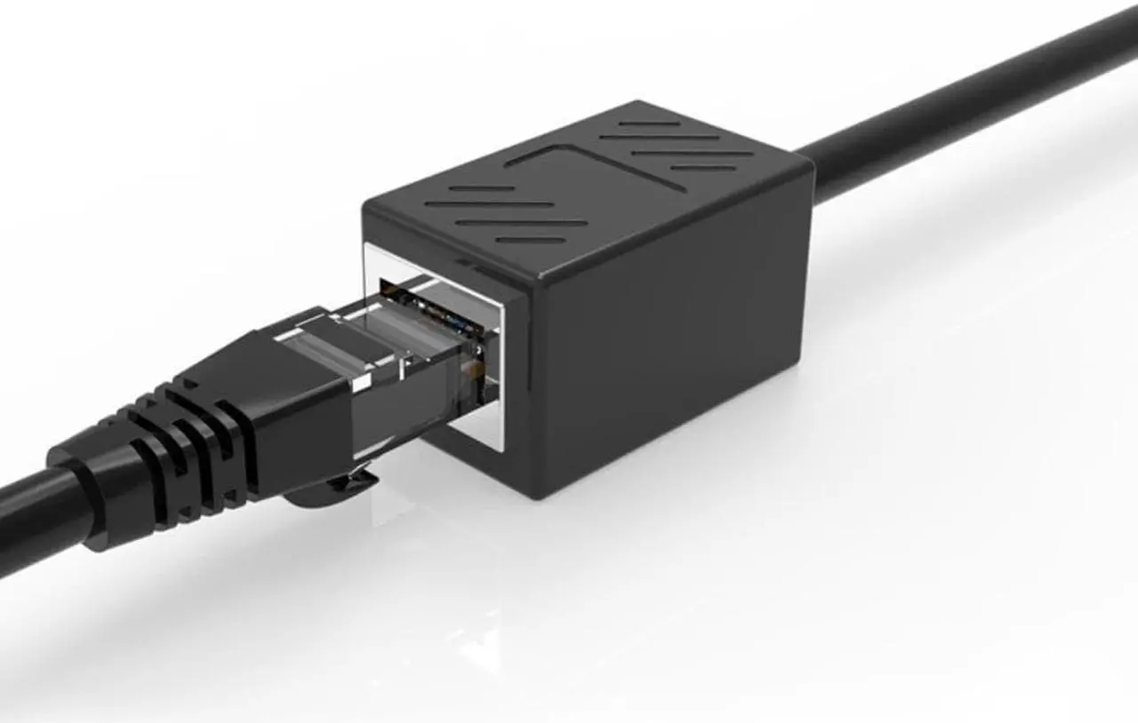 Alt view image 3 of 3 - 1pcs Alloy Internet Tools RJ45 8P8C Coupler Plug Adapter Network LAN Cable Extender Connector