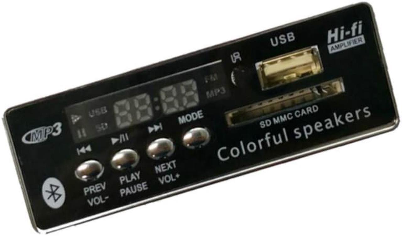 MP3 Decoder Board Bluetooth Hands-free MP3 Player Integrated Module usb with Remote Control USB FM Aux Radio for Car