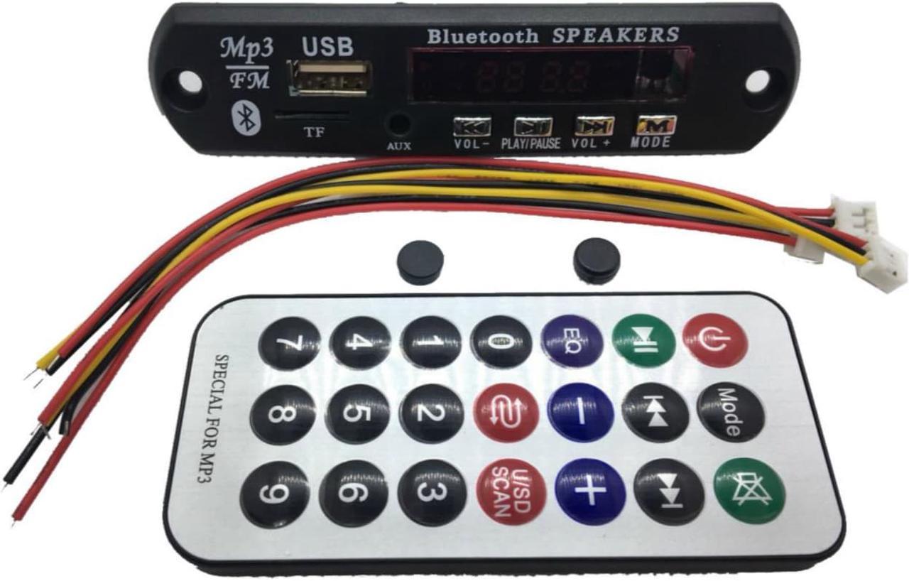 Bluetooth 12V MP3 WMA Decoder Board Audio Module USB TF Radio For Car accessories