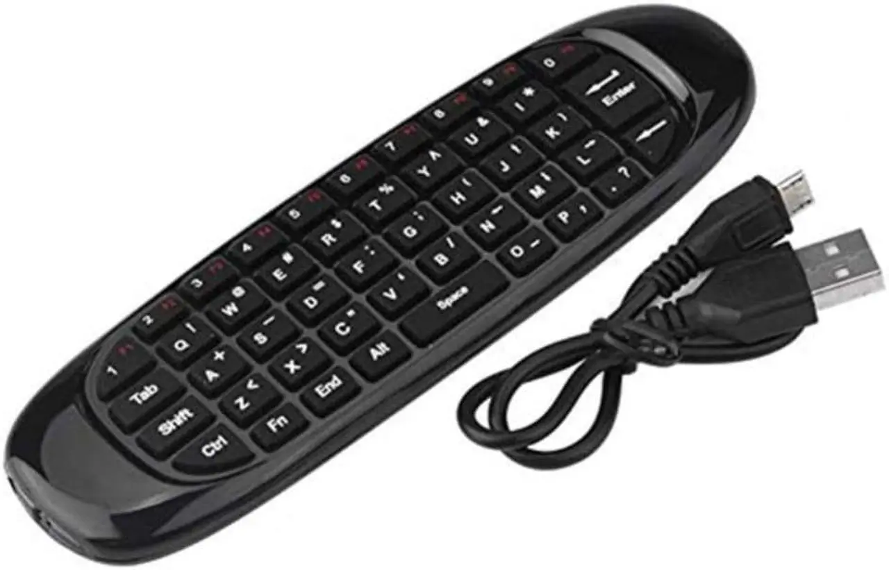 Alt view image 2 of 3 - C120 Bluetooth-compatible Fly Mouse Mini Wireless Keyboard &  Remote Control & 3-Gyro + 3-Gsensor for Smart TV