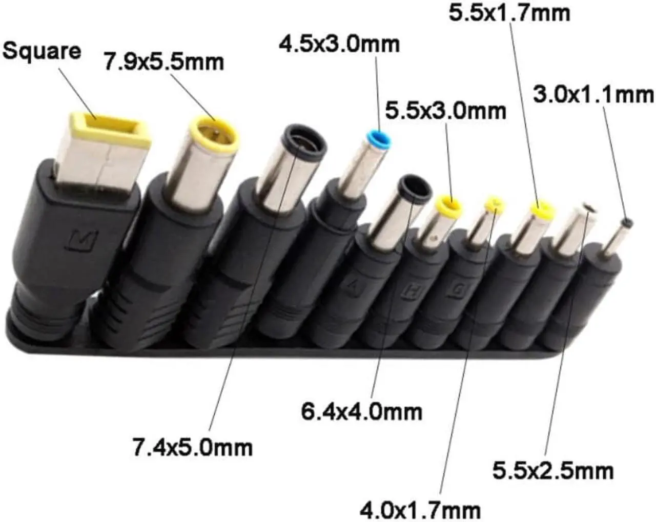 Alt view image 3 of 3 - USB C/Type-C Power Cable USB C PD to 12V 3.0/4.0/4.5/5.5/6.4/7.4/7.9mm/Square Plug Laptop Router Speaker Power Converter