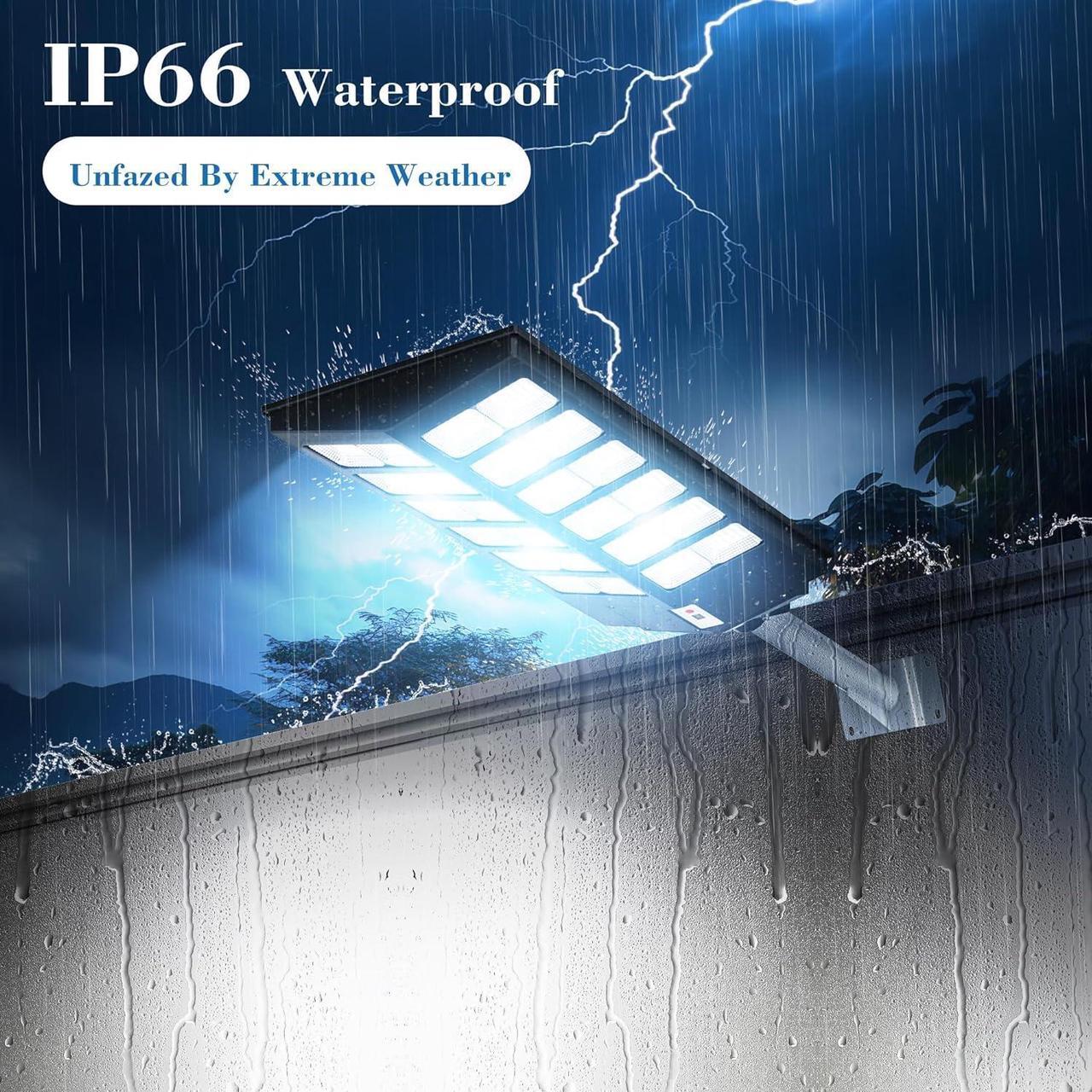 Alt view image 5 of 7 - PFCTART 990000000000LM 3000W Watts Commercial Solar Street Light Parking Lot Road Lamp