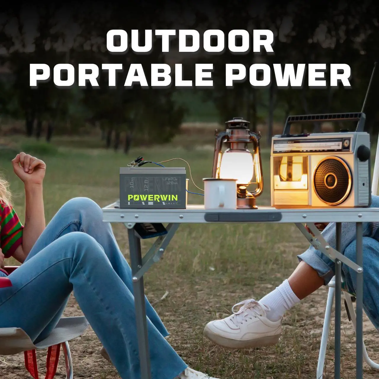 Alt view image 7 of 7 - POWERWIN 12V 10Ah LiFePO4 Battery 4000+ Deep Cycle Battery Lithium Battery Built-in BMS Rechargeable Battery for Power Wheels Fish Finder Small UPS