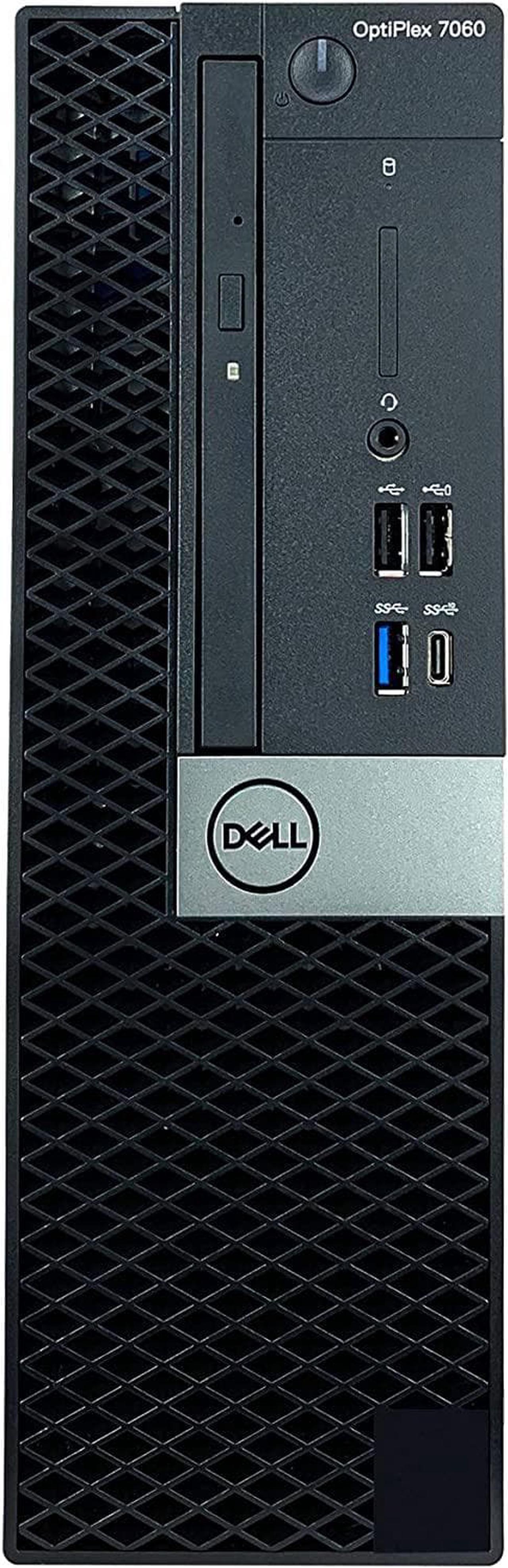 Dell Optiplex 7060 SFF Business Computer (8th gen Intel Core i7-8700 3.2GHz, 8GB 2133MHz DDR4 Memory, 500GB HDD, Display Port, HDMI, USB 3.0, Windows 10 Pro 64-Bit)