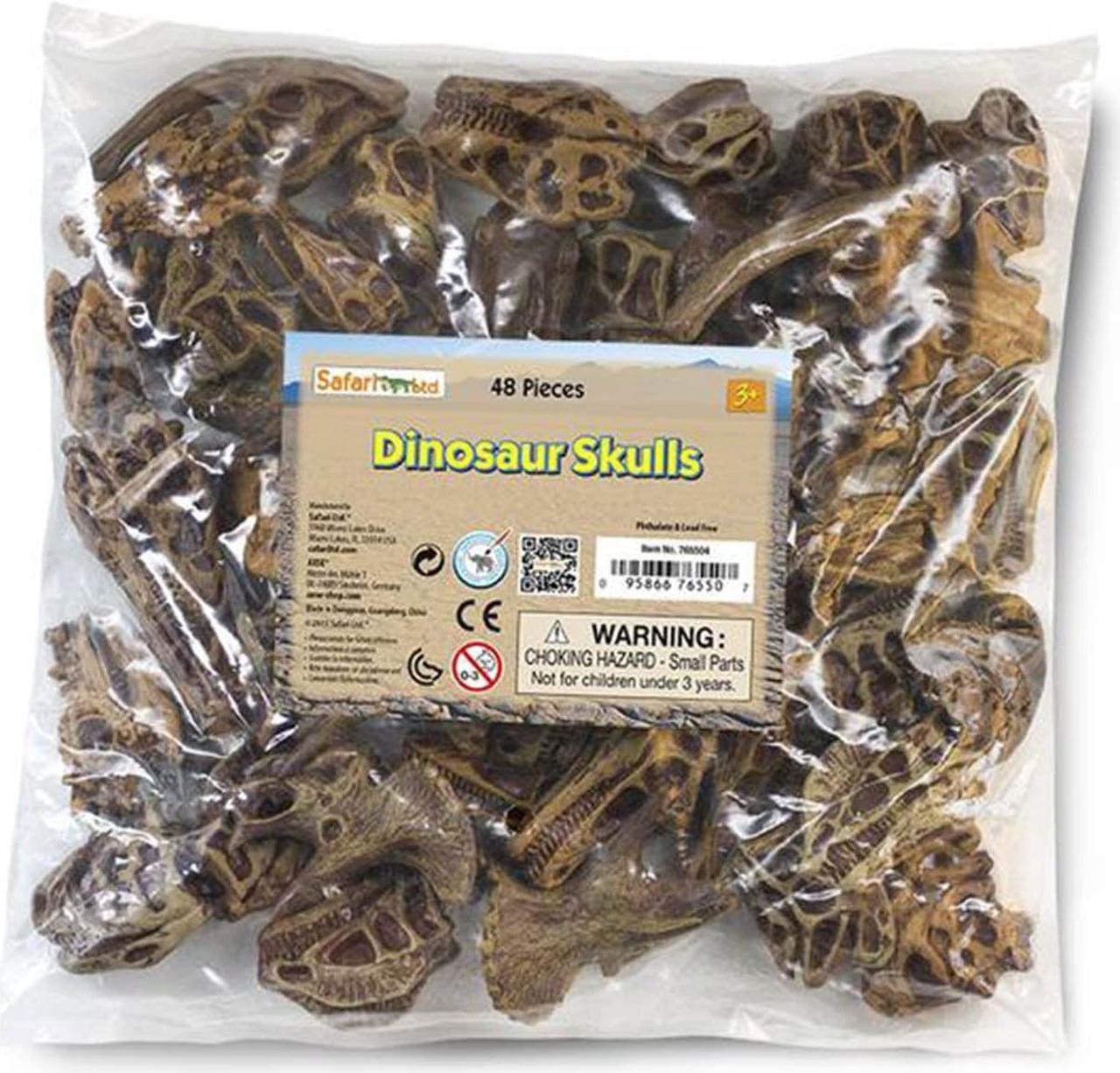 Main image of Dinosaur Skulls Bulk Figures Bag Safari Ltd