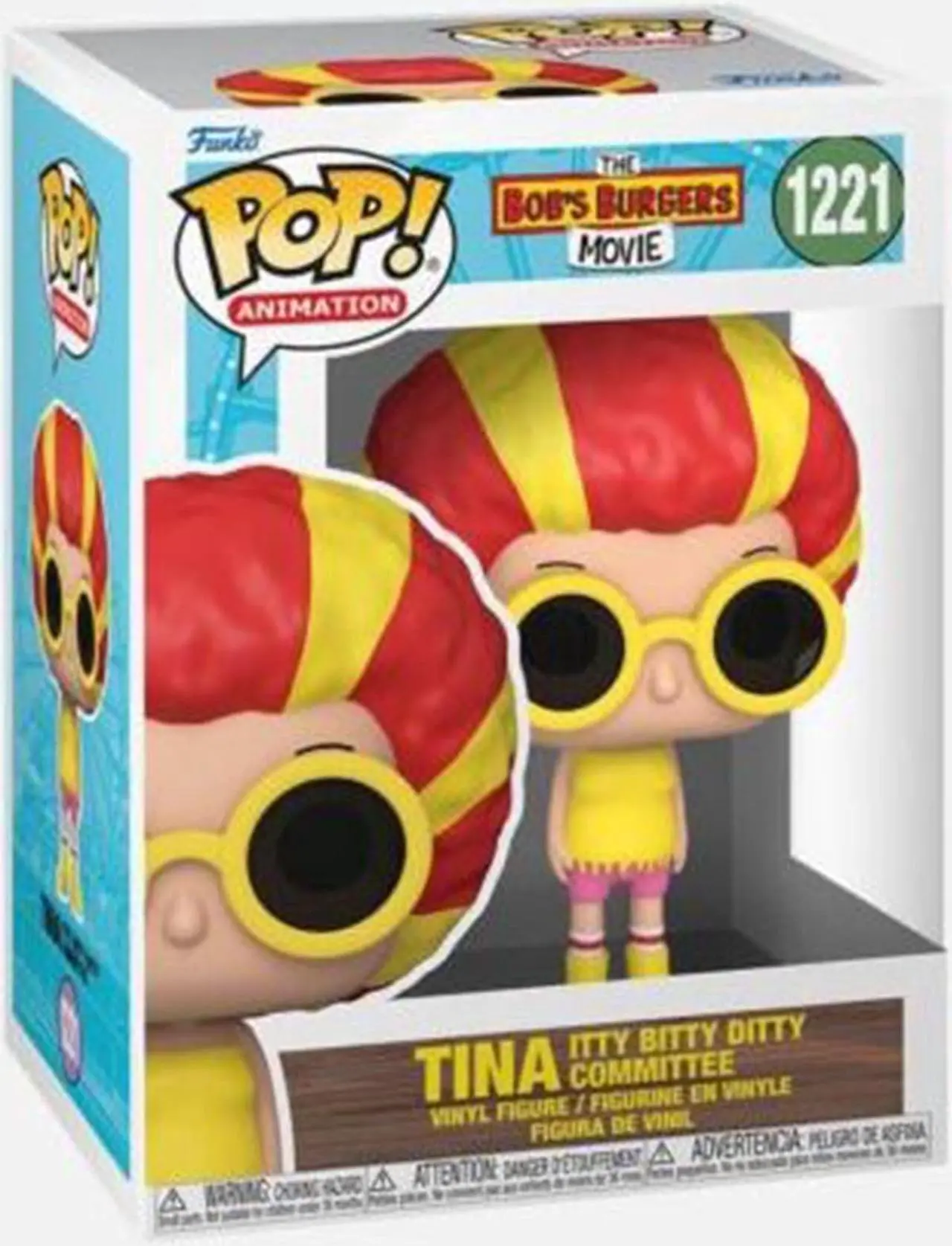 Main image of Funko Bob's Burgers Movie POP Tina Itty Bitty Vinyl Figure