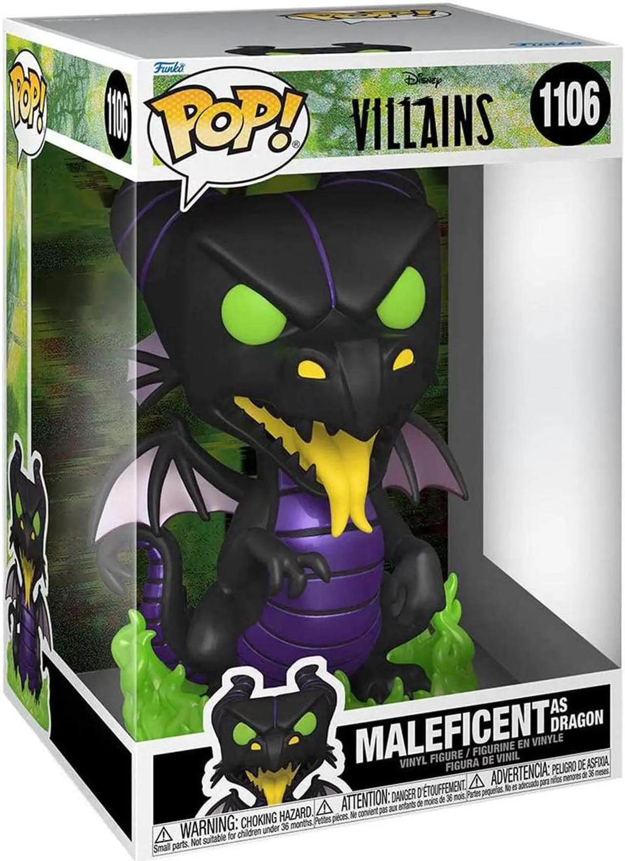 Main image of Funko Disney Jumbo POP Maleficent Dragon Vinyl Figure Set
