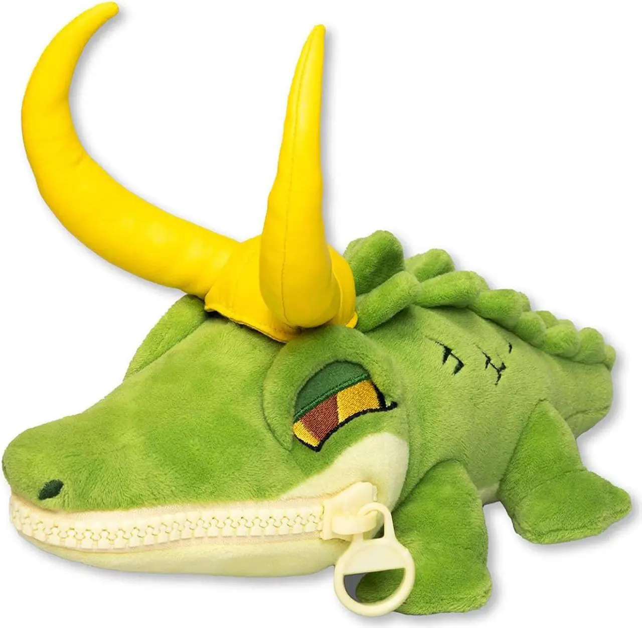 Main image of Quantum Mechanix Marvel Alligator Loki Zippermouth Plush