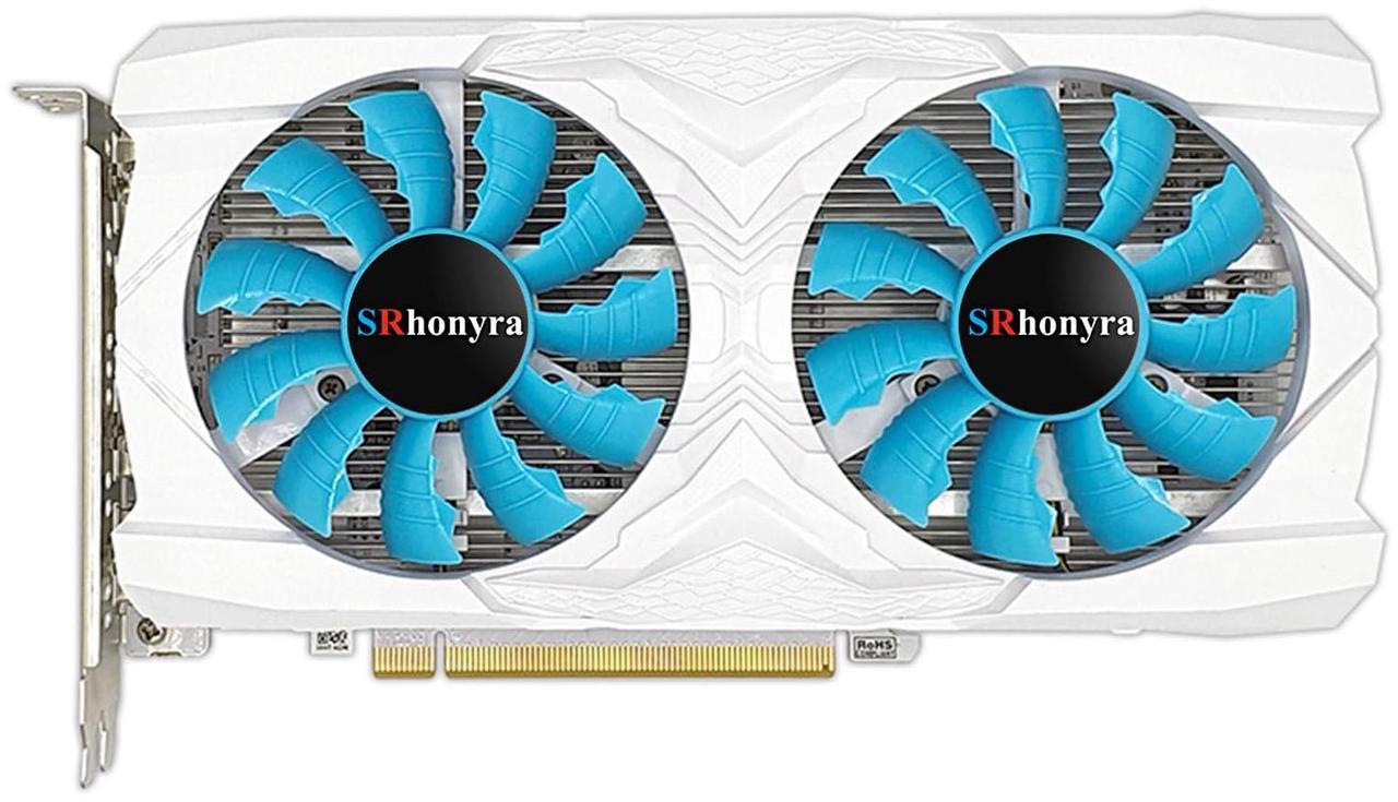 Main image of GTX 1660 Ti 6GB Graphics Card GDDR6 192 Bit PCI-e 3.0 x16 4 Monitors Video Card Support DirectX 12 OpenGL 4.5 HDMI and 3*DisplayPort 1.4a