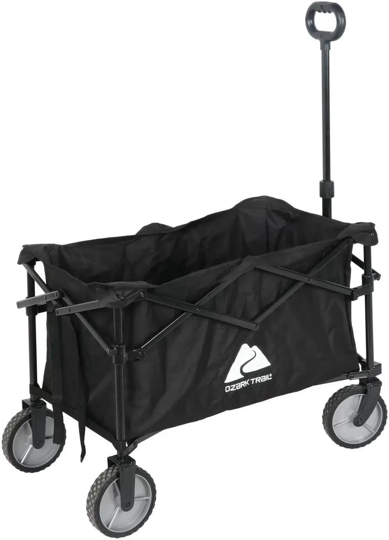 Alt view image 5 of 7 - Ozark Trail Multi-Purpose Big Bucket Cart, Black Wagon
