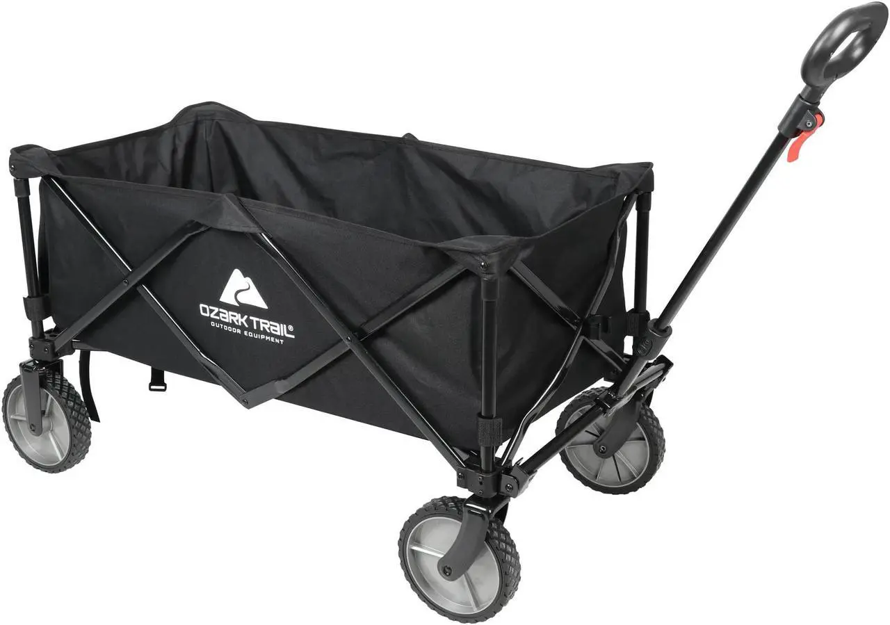 Main image of Ozark Trail Multi-Purpose Big Bucket Cart, Black Wagon