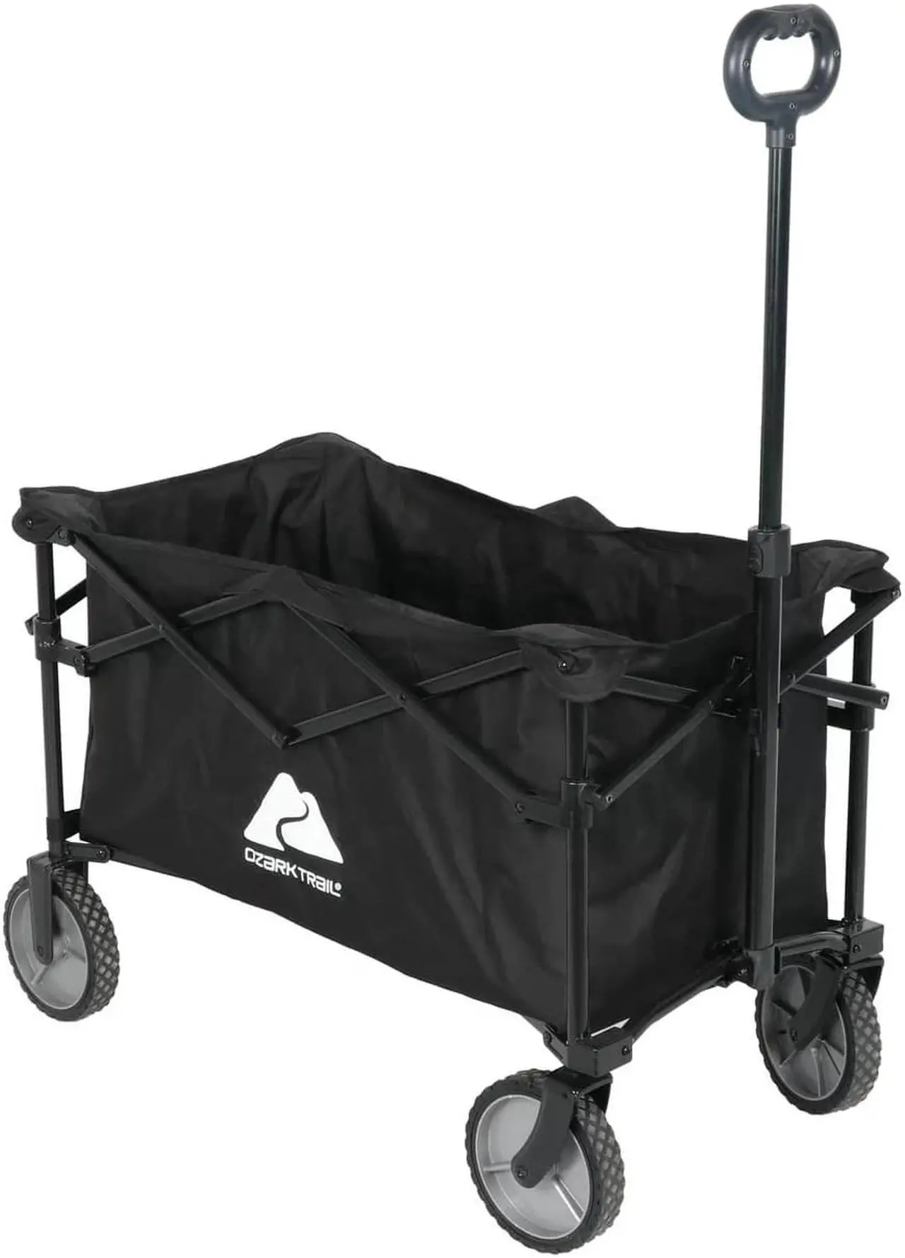 Alt view image 6 of 7 - Ozark Trail Multi-Purpose Big Bucket Cart, Black Wagon