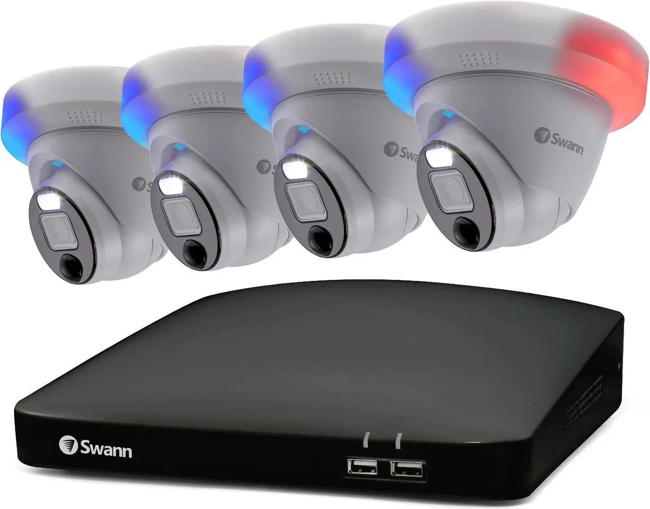 Main image of Swann Enforcer 4 Camera 8 Channel 1080p Full HD DVR Security System