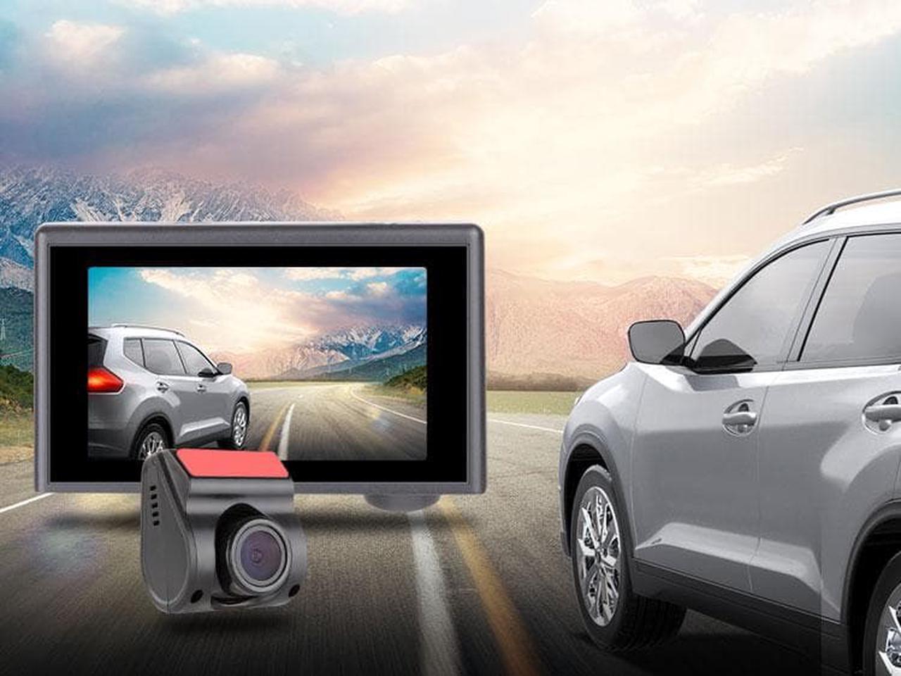 Mercylion V2000 4K 3840*2160 Dual Dash Cam IMX415 Sony Sensor, GPS, 5G WiFi, 3.0IPS HD touch screen Fuse Box Wire