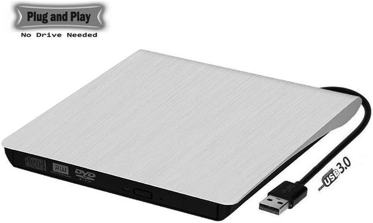 KEHIPI USB 3.0 DVD-RW DVD-ROM CD-RW Read Writer Burner External Drive for PC Laptop