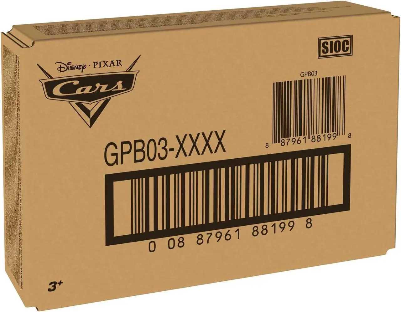 Alt view image 2 of 4 - Disney Pixar Cars Color Changers Lightning Mcqueen, Mater & Jackson Storm - 3 Pack