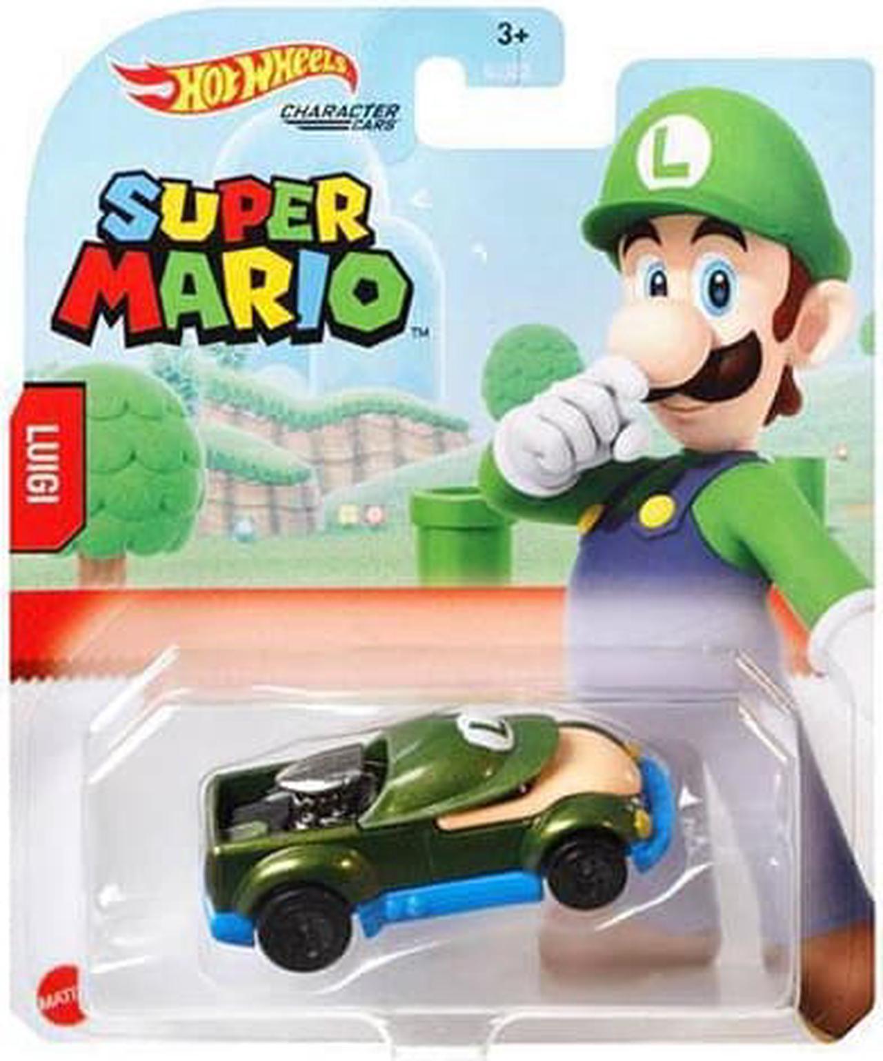 Hot Wheels Super Mario Character Cars Luigi