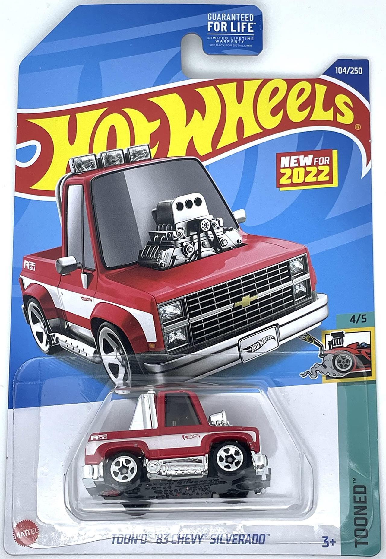 Hot Wheels Toon'd '83 Chevy Silverado Tooned 4/5 104/250 - Assorted