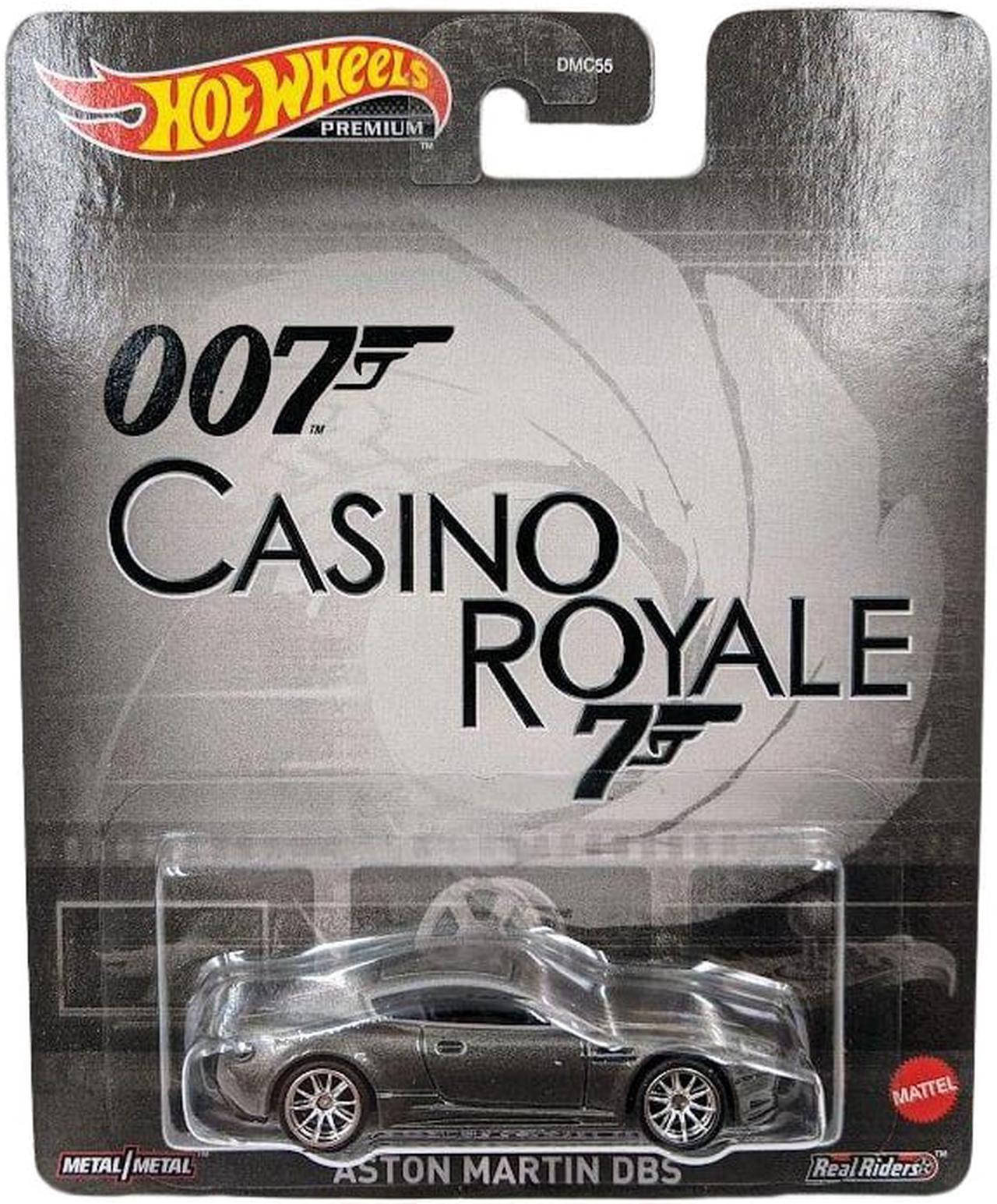 Hot Wheels Retro Entertainment - Back To The Future Toyota Truck, Batmobile, Jetsons, Casino Royale - Set of 5 Cars & Assorted