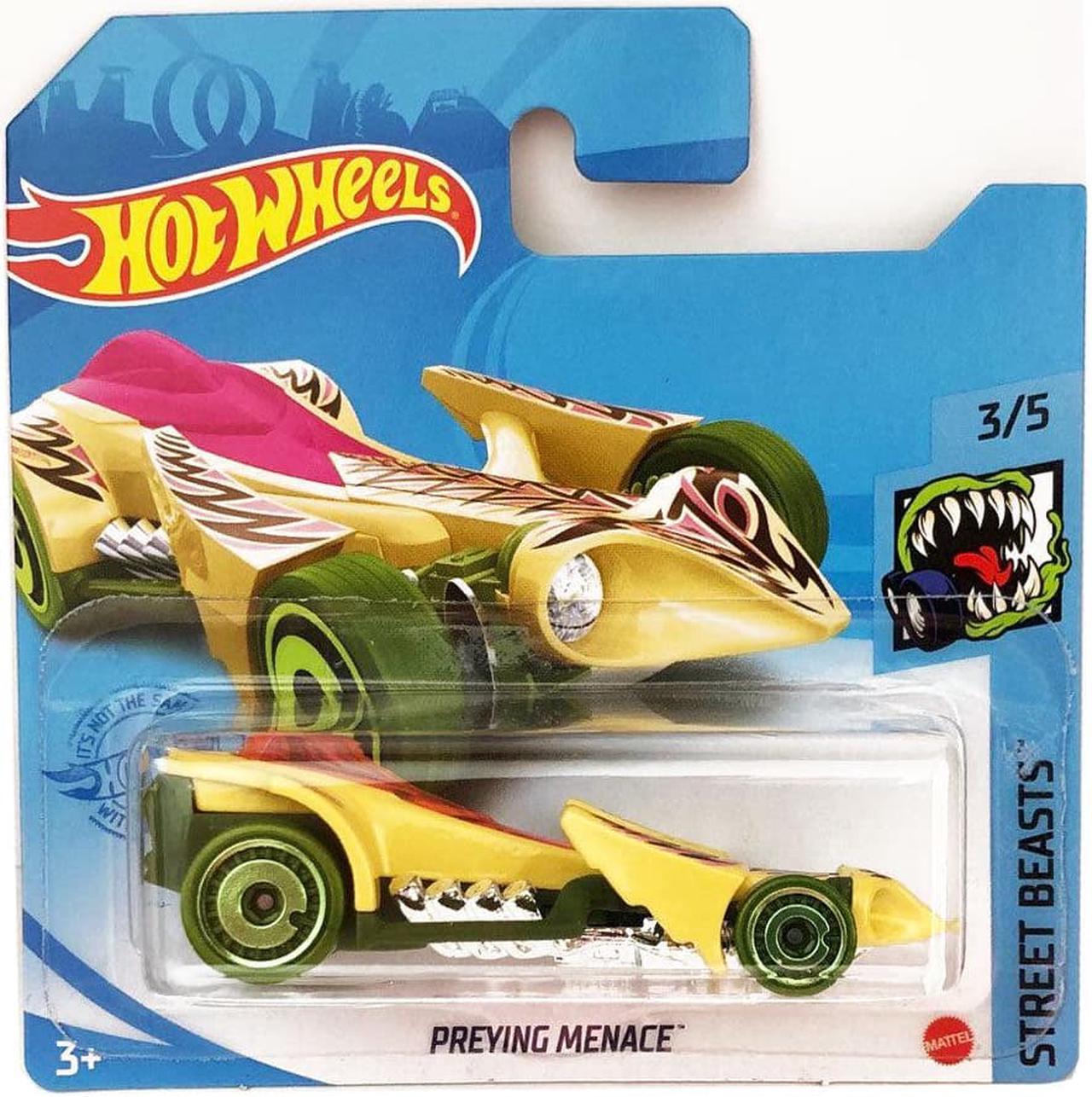 Hot Wheels Preying Menace, Street Beasts 3/5 (Yellow) 115/150