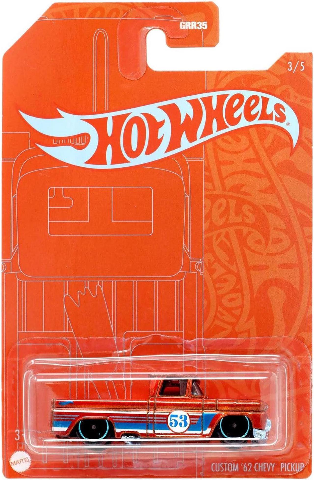 Hot Wheels 53rd Anniversary Custom '62 Chevy Pickup Diecast Car 3/5