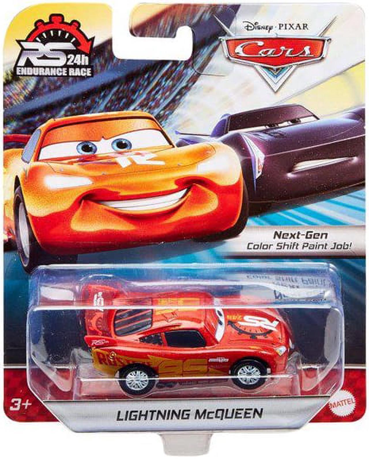 Disney Pixar Cars Rust-Eze Speedway Next Gen 24-Hr Endurance Race Lightning McQueen Vehicle