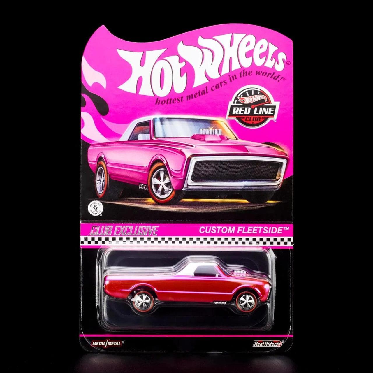 Hot Wheels Collectors RLC EXCLUSIVE 2022 PINK EDITIONS CUSTOM FLEETSIDE