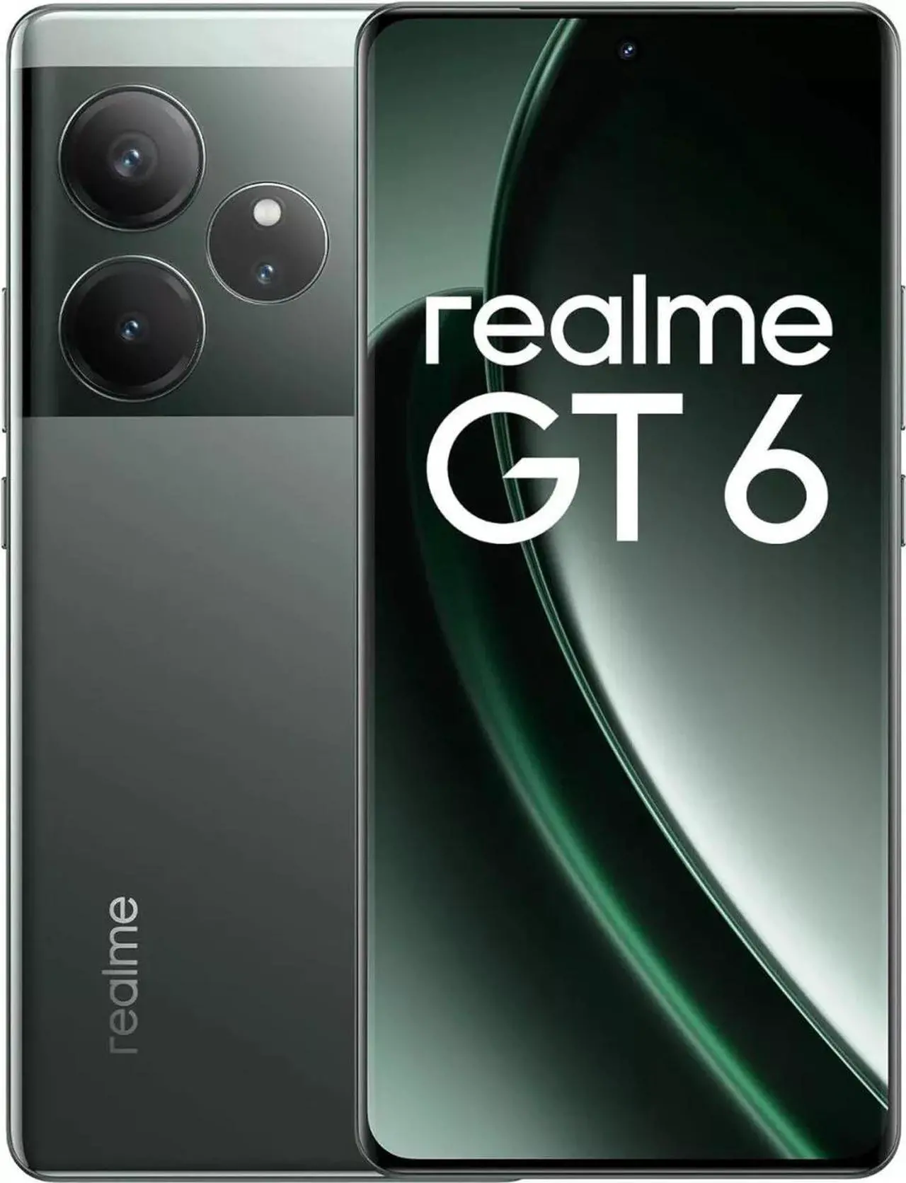 Realme GT 6 5G 6.78"AMOLED 256 512GB 50MP NFC 5500mAh Green