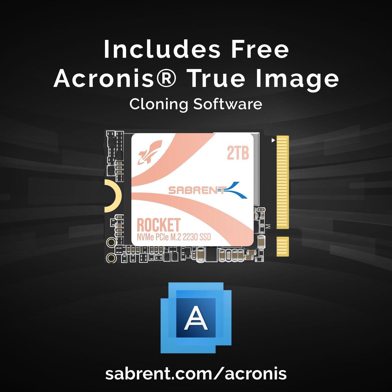 Sabrent rocket q4 2230 nvme 4 0 2tb high performance pcie 4 0 m 2 2230