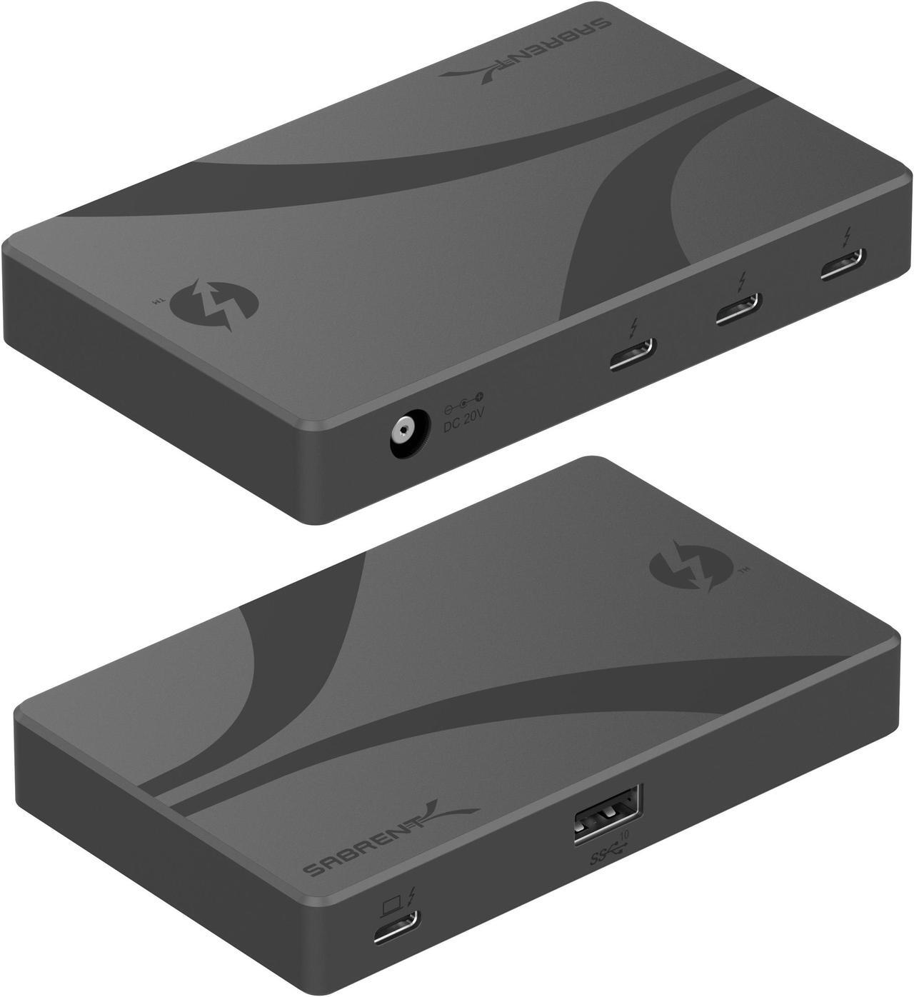 Alt view image 3 of 7 - SABRENT Thunderbolt 4 KVM Switch with 8K Display and 60W Charging [SB-TB4K]