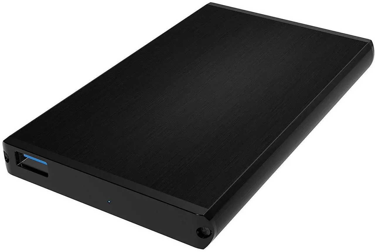 Alt view image 19 of 20 - Sabrent USB 3.0 to 2.5" SSD/SATA External Hard Drive Aluminum Enclosure, Black (EC-UK30)