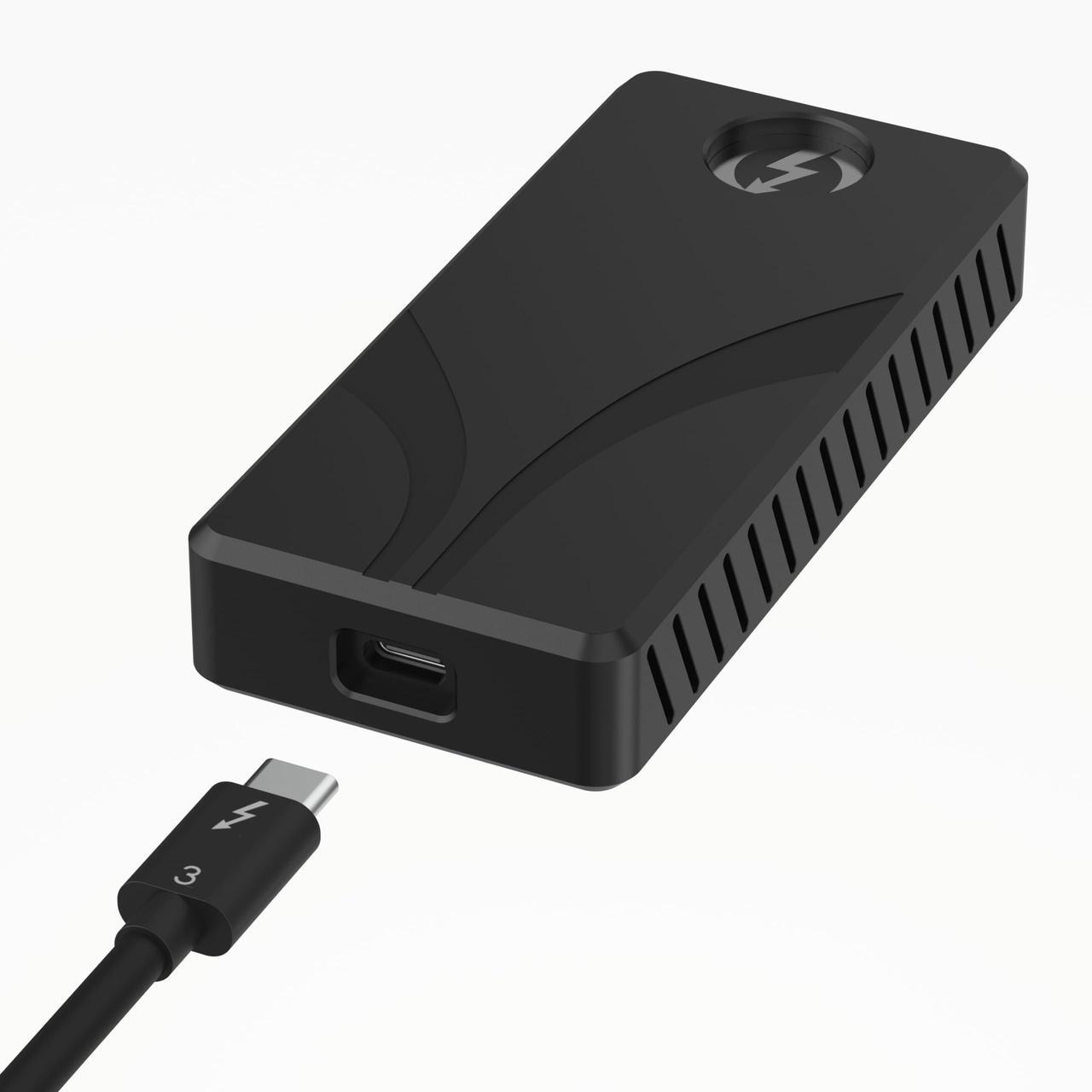 Main image of SABRENT Rocket XTRM Plus 2TB Thunderbolt 3 Portable SSD - High-Speed External Storage, Rugged Aluminum, USB-C Compatible, 2700MB/s, Bus-Powered, Plug & Play (SB-XTMP-2TB)