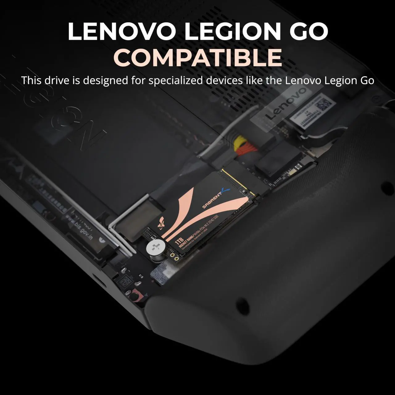 Alt view image 7 of 7 - SABRENT Rocket 1TB 2242 DRAM-Less M.2 PCIe Gen 4 NVMe SSD (SB-2142-1TB)
