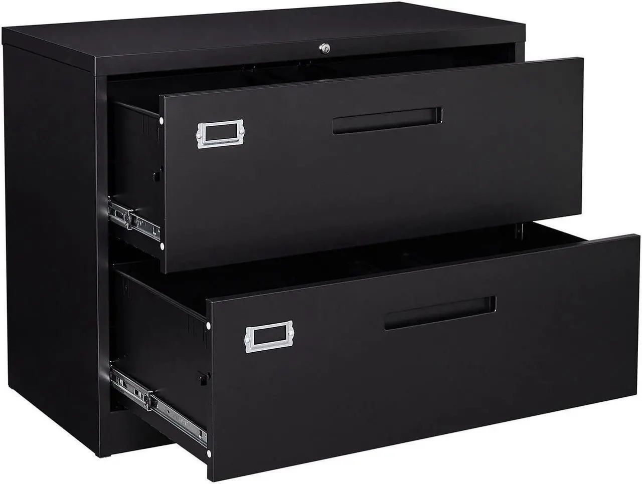 Main image of 2 Drawer Lateral File Cabinet with Lock, Filing Cabinet for Home Office, Easy Assemble, Metal Storage File Cabinet for Hanging Files Letter/Legal/F4/A4 Size