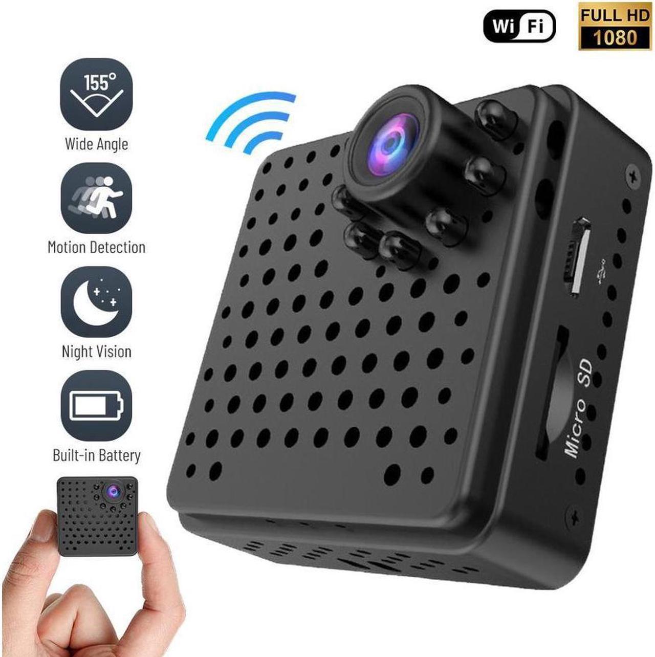 BONAEVER Spy Camera WiFi Hidden Camera Mini Video Recorder Night Vision Motion Detection Camcorder HD 1080P Wireless Security Camera