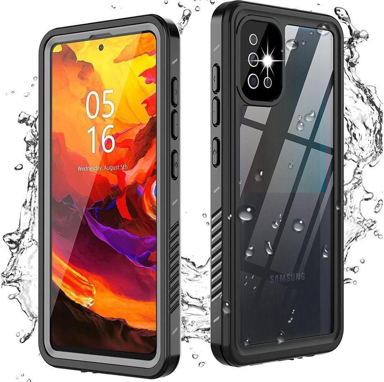 BONAEVER for Samsung Galaxy A51 5G Case Waterproof with Built-in-Screen Protector Shockproof IP68 Waterproof Case for Galaxy A51 5G (Not for 4G Version)