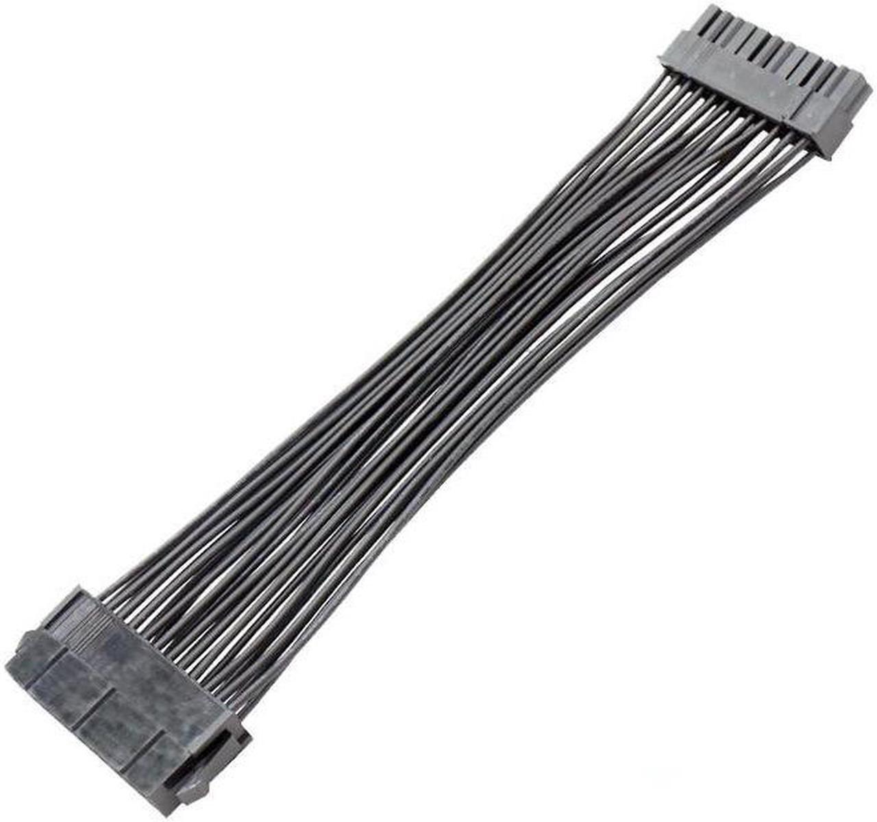 Main image of 32cm PC PSU ATX 24 Pin Male To 24 Pin Female Motherboard Extension Power Cable(32cm)